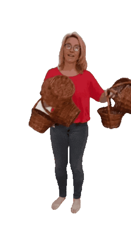 Basket Sticker by Elma van den Top