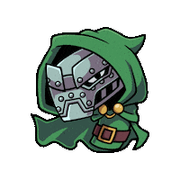 Doctor Doom Marvel Sticker by Paulberger
