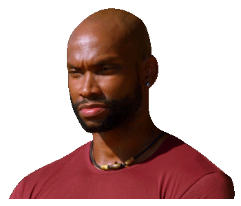 Shocked Sticker by Temptation Island