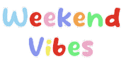 Happy Sunday Weekend Sticker