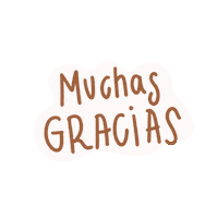 naomicreativestudio thanks gracias muchasgracias naomicreativestudio Sticker