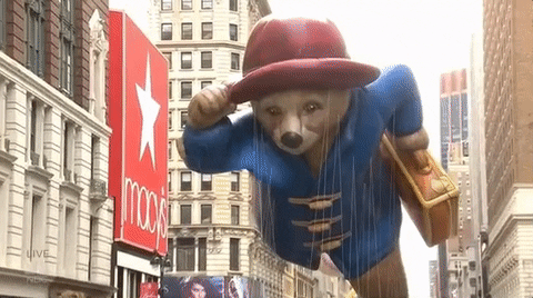 Paddington Bear GIF by The 94th Annual Macy’s Thanksgiving Day Parade
