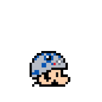 Pixel Space Sticker