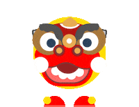 Chinese New Year Dance Sticker by tiket.com