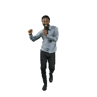 rewe happy dance smile job Sticker