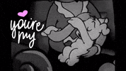 Black And White Love GIF by Fleischer Studios