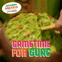 Football Party GIF by Avocados From Mexico