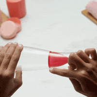 beyuper women blood period cup beyuper GIF