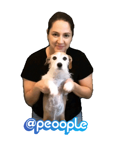 Happy Dog Sticker by Peoople