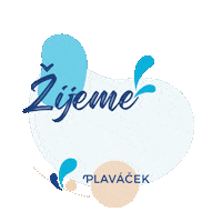 Czech Plavani Sticker by Plaváček