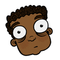 Eyes Head Sticker