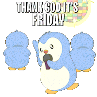 Happy Dance Sticker by Pudgy Penguins
