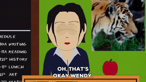 apple talking GIF by South Park 