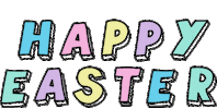 Happy Easter Eggs Sticker by Shannon Quirke