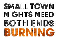 knocking two lane Sticker by Luke Bryan