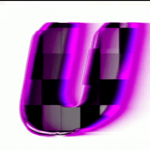 Glitch Alphabet GIF by #BASILIO