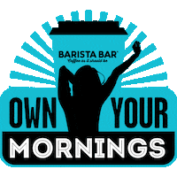 Good Morning Coffee Sticker by BaristaBarNI