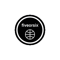 basketball 5or6 Sticker by fiveorsix