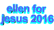 jesus ellen Sticker by AnimatedText
