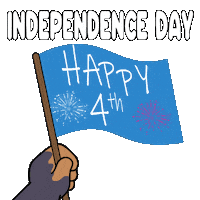 Independence Day Fun Sticker by BoDoggos
