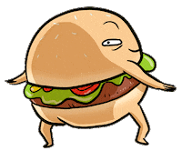 Food Porn Kiss Sticker