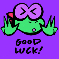 Lizard Good Luck GIF
