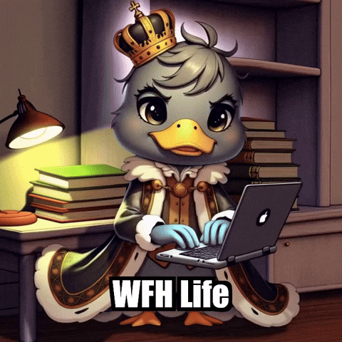 Work Home GIF by sirduckbeth
