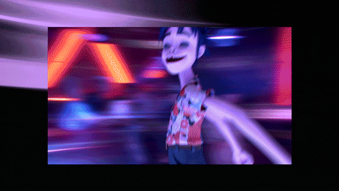 At The Club Dancing GIF by Gorillaz