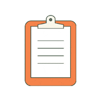 letsgostudio lets go business orange graphic design Sticker