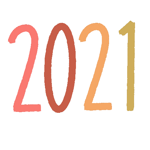 annacreateco giphyupload aesthetic new year 2021 Sticker