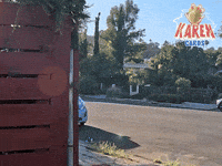 karencardstcg side eye karen peekaboo watching you GIF