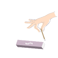 Fire Match Sticker by Mala the Brand