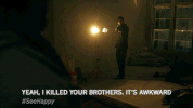 awkward christopher meloni GIF by SYFY
