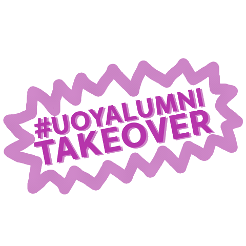 Alumni Takeover Sticker by University of York