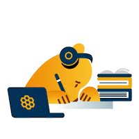 Studying Uc Berkeley Sticker by Cal