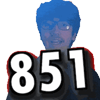 Number Sticker