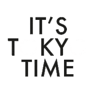 Its Tokyo Time Sticker by CWD Sellier