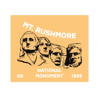Hifromsd Sticker by Travel South Dakota