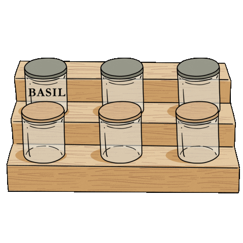 Seasoning Sticker by HomeLabelCollection