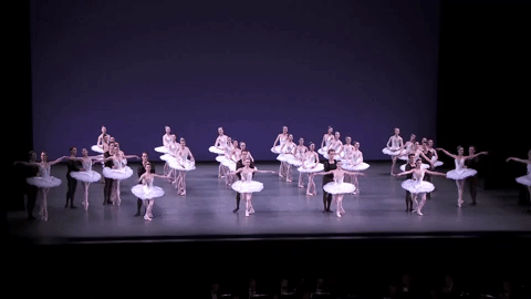 george balanchine dance GIF by New York City Ballet