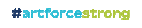 Art Force Strong Sticker by ArtForce Iowa