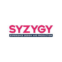 Syzygyevents design events production experience Sticker