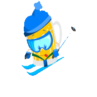 Ski Z Sticker by Zwei Grosse Bier Bar