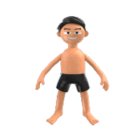 Avatar Swimming Sticker by Shadow Factory