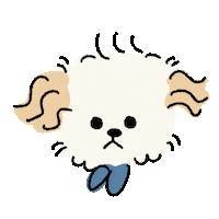 犬 Ok Sticker by koimoffee