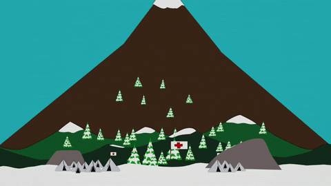 red cross mountain GIF by South Park 