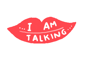 listen to me hello Sticker by byputy
