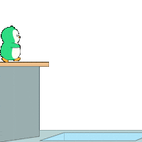 Jumping Sticker by Abster