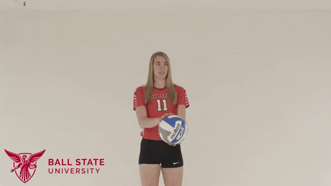 Serve Ball State GIF by Ball State University