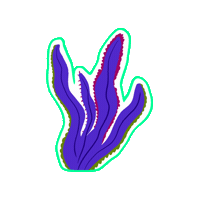 Float Seaweed Sticker